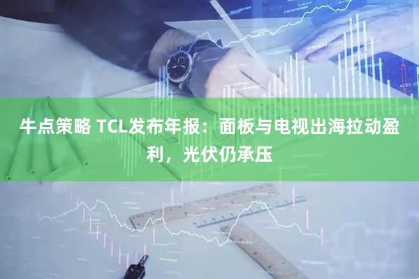 牛点策略 TCL发布年报：面板与电视出海拉动盈利，光伏仍承压